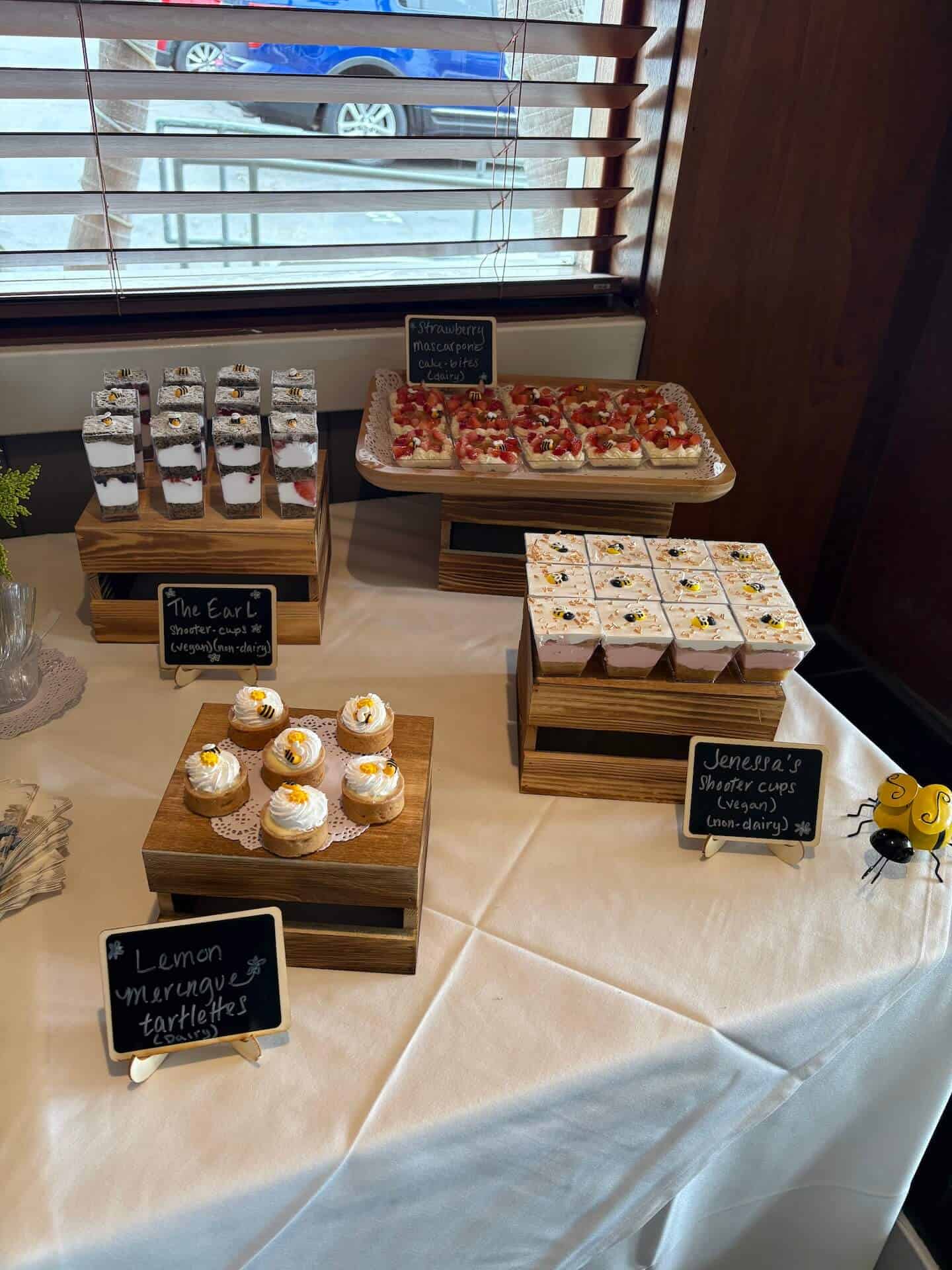 catering services table