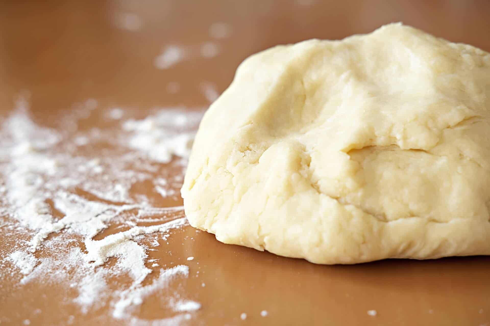 dough sitting on board