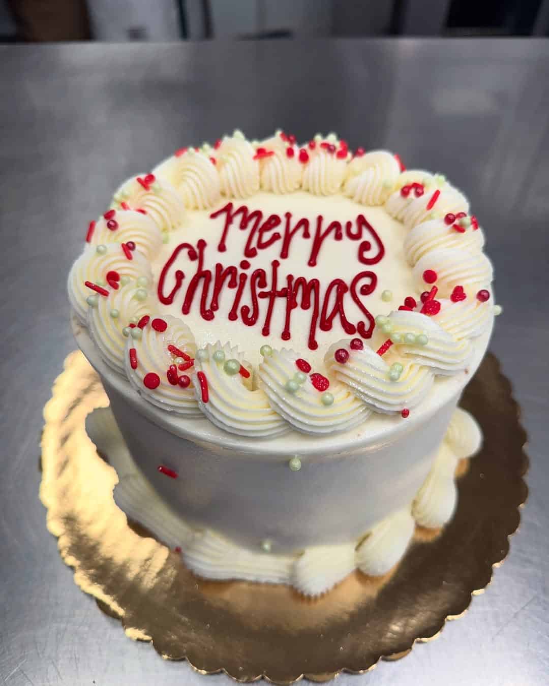 merry christmas cake