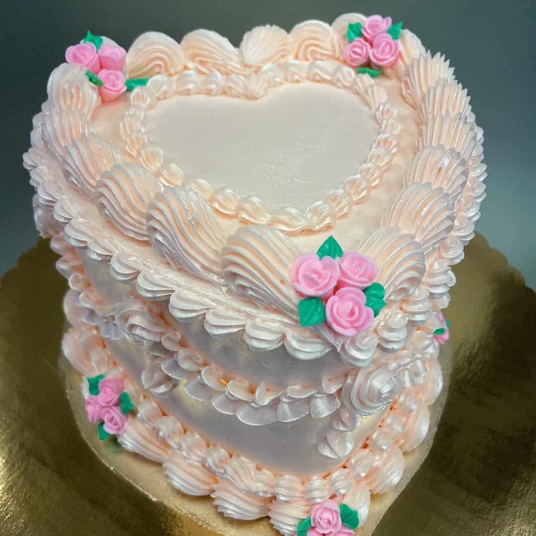 pearl luster cake