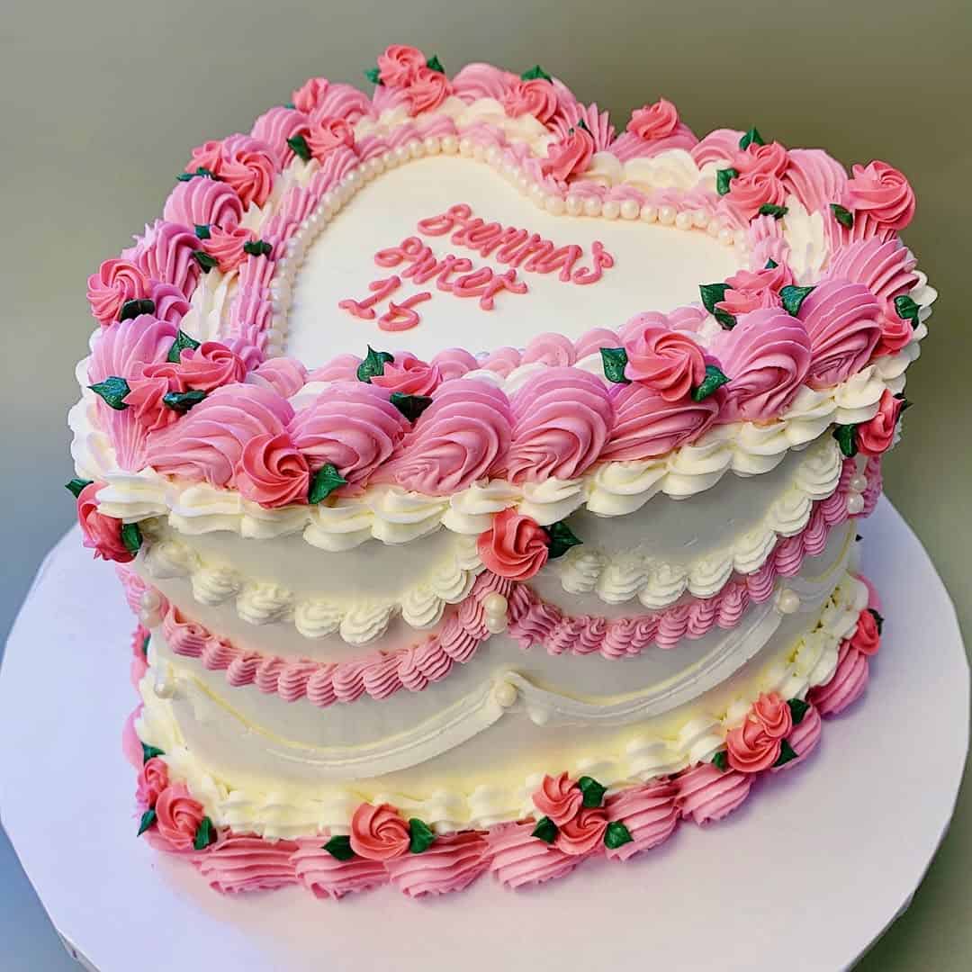 pink 16 cake