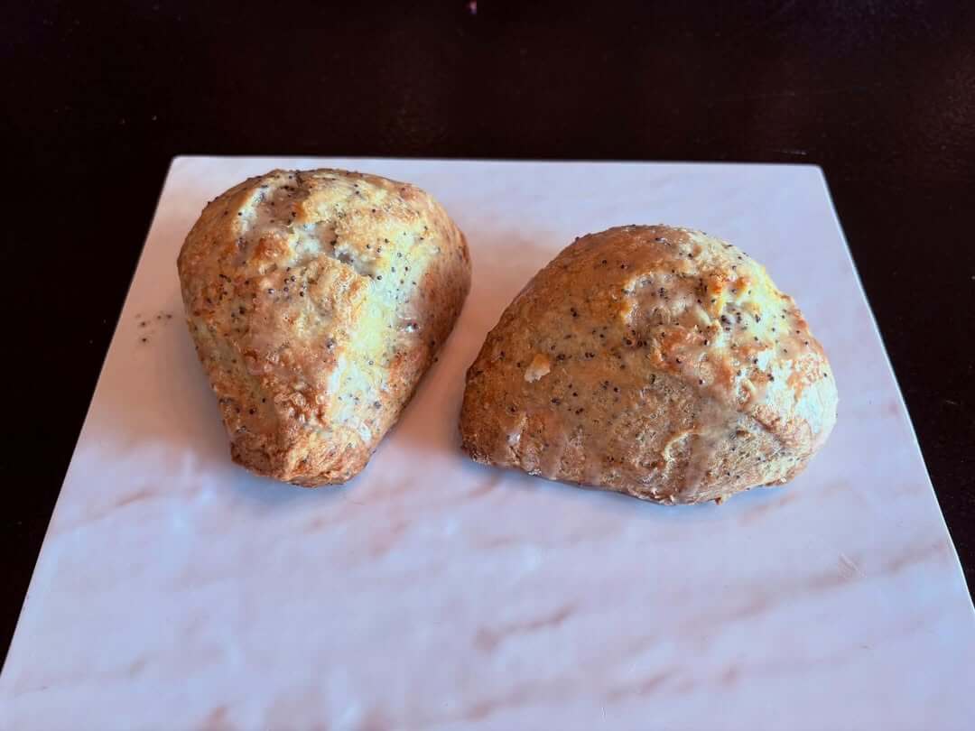 poppyseed scones